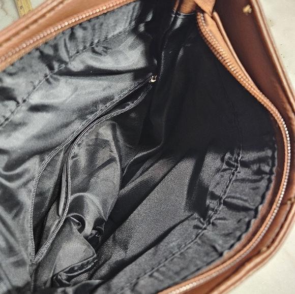 Crossbody Bag Purse, Vintage-Look, Fair Condition See Pictures, Smoker (Smell) - Picture 8 of 9